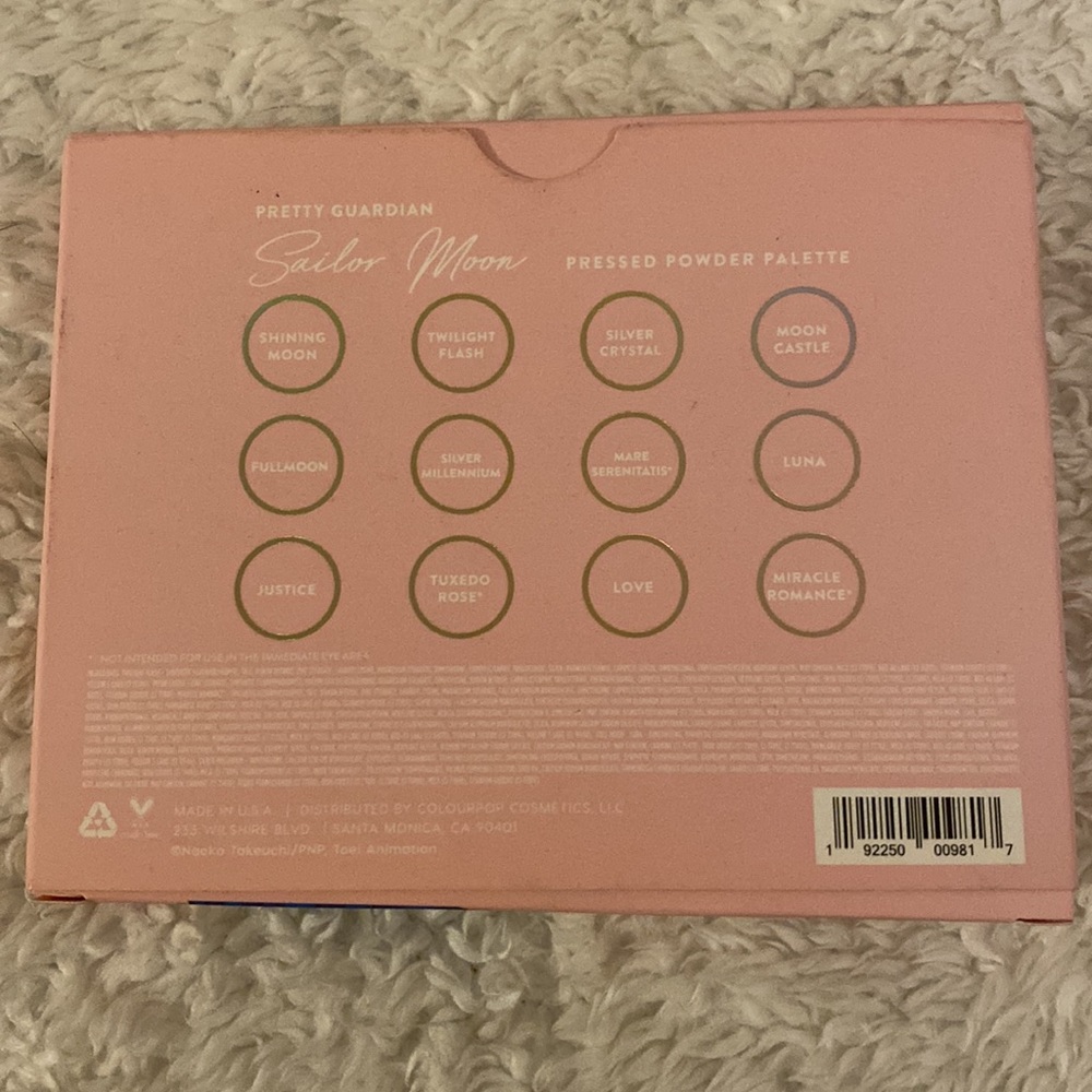 Sailor moon x colourpop powder palette - Picture 4 of 4
